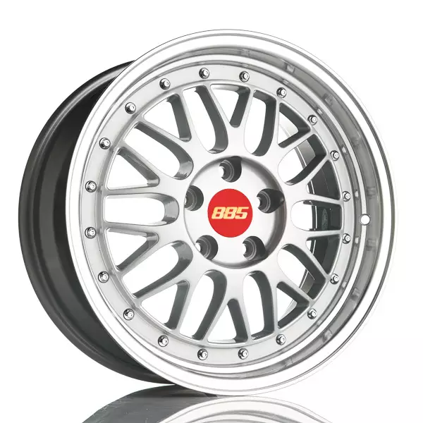 885 LeMans Silver 7.5x17 Jako: 5x108 ET: 35 vanne - Auton Vanteet - 3300 - 1