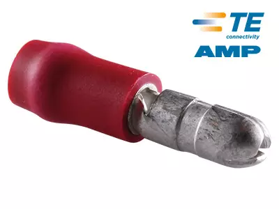 AMP PYÖRÖLIITIN 4MM PUN. UROS - Yleisosat ja tarvikkeet - 43950 - 1