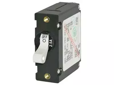 AUTOMAATTISULAKE/VIPUKYTKIN (VALK.) 2,5A - Yleisosat ja tarvikkeet - 46400 - 1