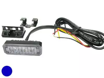 AXIXTECH MS3 SIN. LED VAROITUSVILKKU JALALLA 12-24V . - Yleisosat ja tarvikkeet - 51950 - 1