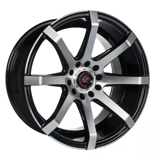 Barzetta Grottesco Black Polished 9x17 Jako: 5x100 ET: 25 vanne - 17-tuumaiset - 2550 - 1