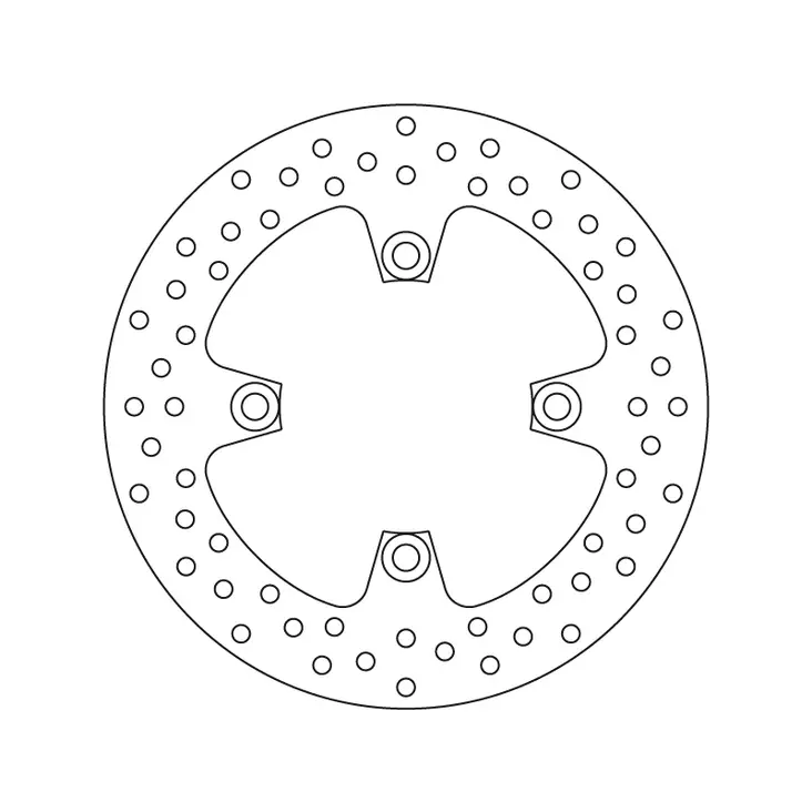 Brembo Serie Oro jarrulevy - Moottoripyörän Jarrulevyt - 102610 - 1