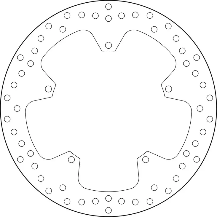 Brembo Serie Oro jarrulevy - Moottoripyörän Jarrulevyt - 102640 - 1