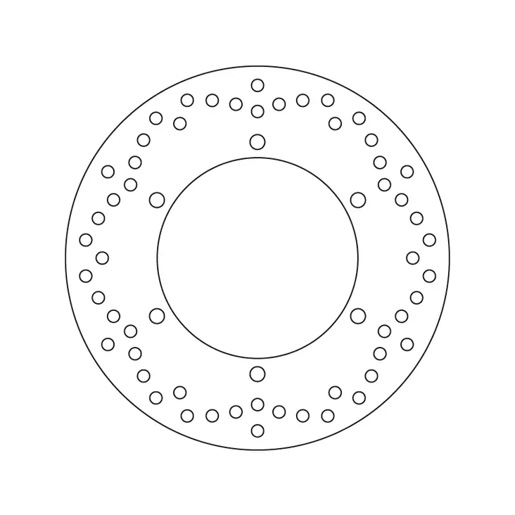Brembo Serie Oro jarrulevy - Moottoripyörän Jarrulevyt - 102810 - 1