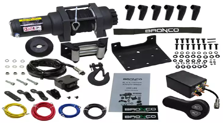 Bronco Vinssi Black Edition 3500 - Mönkijän Vinssit - 82970 - 1