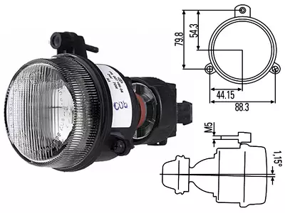 DE-SUMUVALO 24V - Yleisosat ja tarvikkeet - 44590 - 1