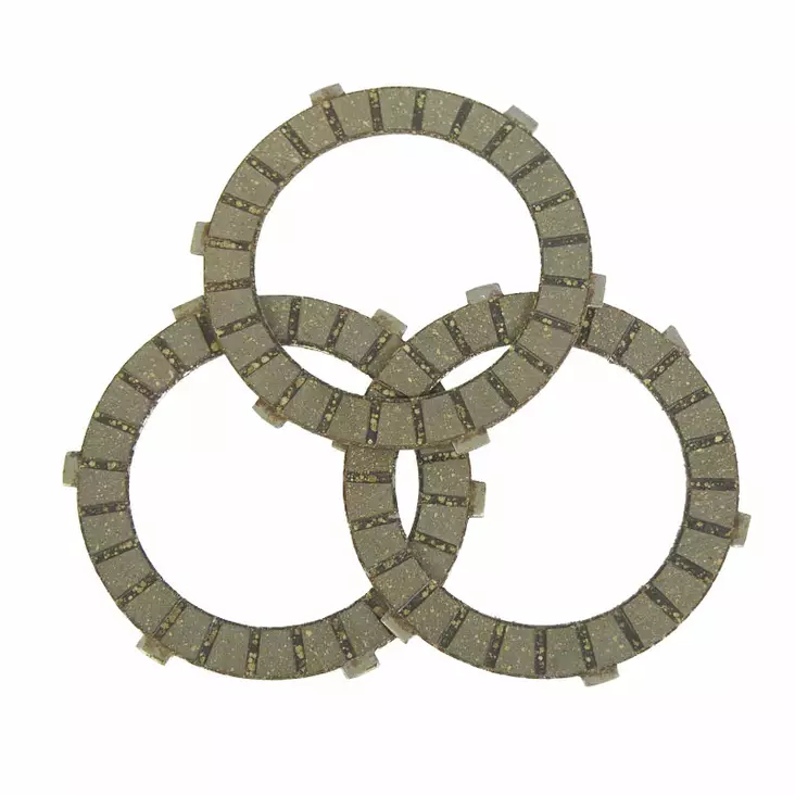 Forte Kytkinlevy, Tomos, 3 kpl - Mopon & Skootterin Kytkimen levyt & jouset - 99070 - 1