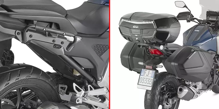 Givi Pa.Ho. Monokey Tech Honda Nc750X (21-24) - Moottoripyörän Laukkujen kiinnityssarjat & tavaratelineet - 80170 - 1