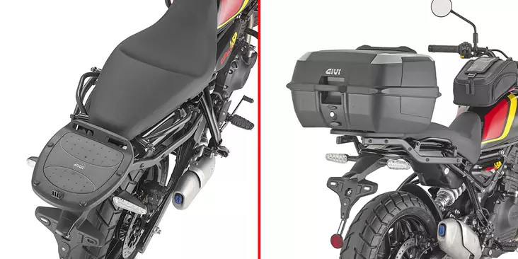 Givi Sp. Att. Royal Enfield Guerrilla 450 '24 - Moottoripyörän Laukkujen kiinnityssarjat & tavaratelineet - 79830 - 1