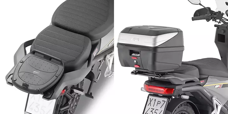 Givi SPEC REAR RACK SUPER SOCO CPX ('21) - Moottoripyörän Laukkujen kiinnityssarjat & tavaratelineet - 113190 - 1
