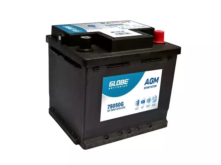GLOBE AGM 50AH 207X175X190 -/+ 520A EN - Yleisosat ja tarvikkeet - 46500 - 1