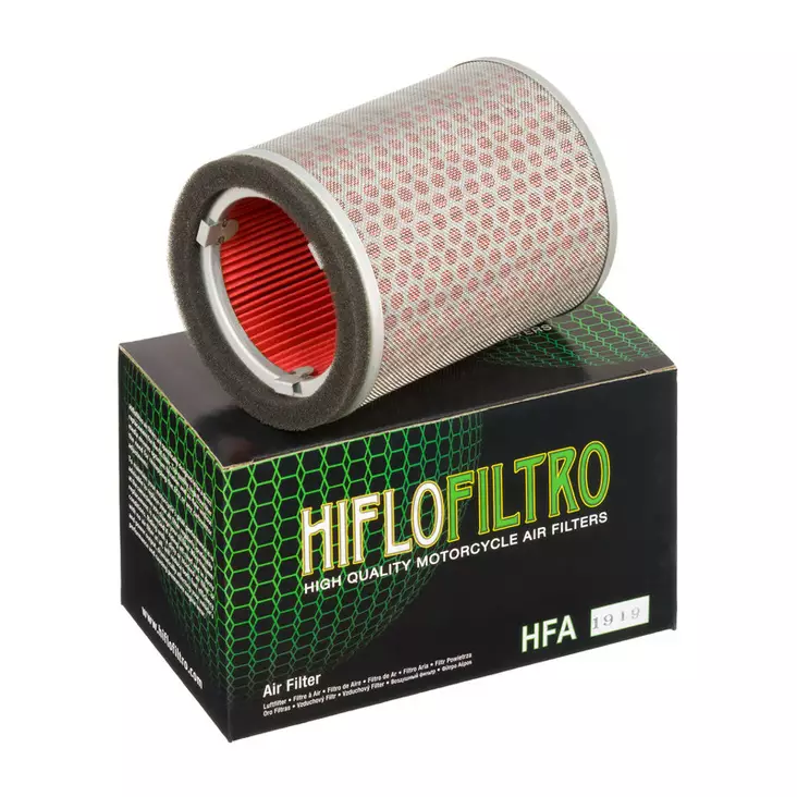 HiFlo ilmansuodatin HFA1919 - Moottoripyörän Ilmansuodattimet - 105930 - 1