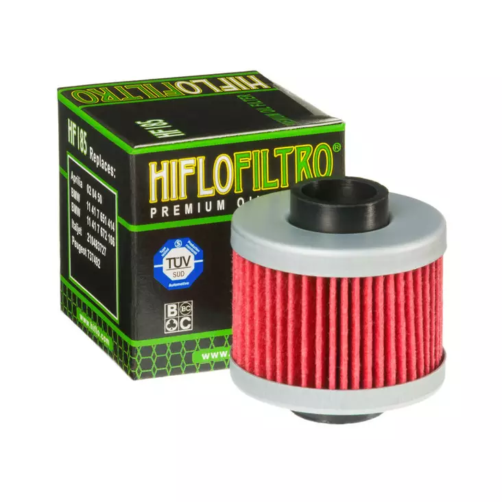 HiFlo öljynsuodatin HF185 - Moottoripyörän Öljynsuodattimet - 105840 - 1