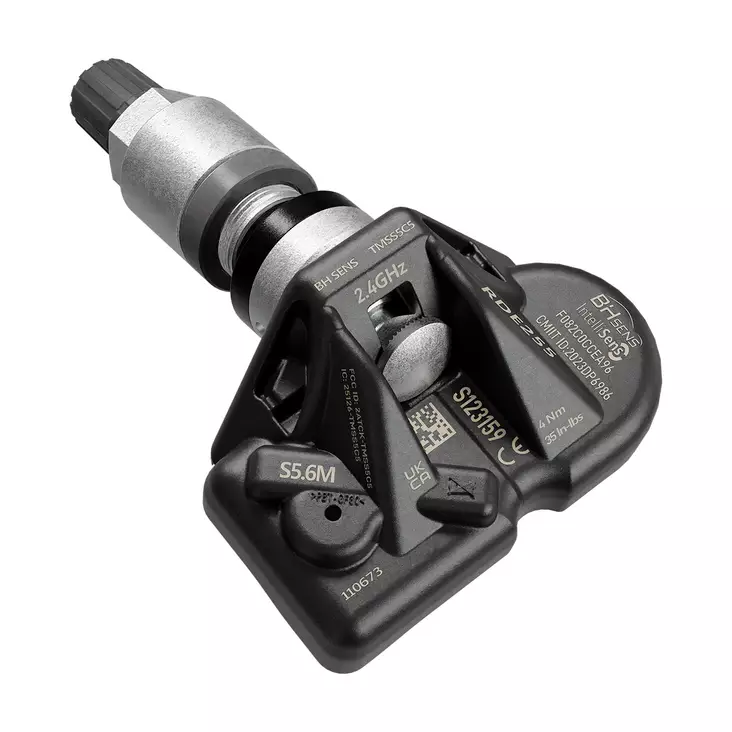 Intellisens TPMS-rengaspaineanturi TESLA Bluetooth, hopeinen venttiili - TPMS rengaspaineanturit - 115160 - 1