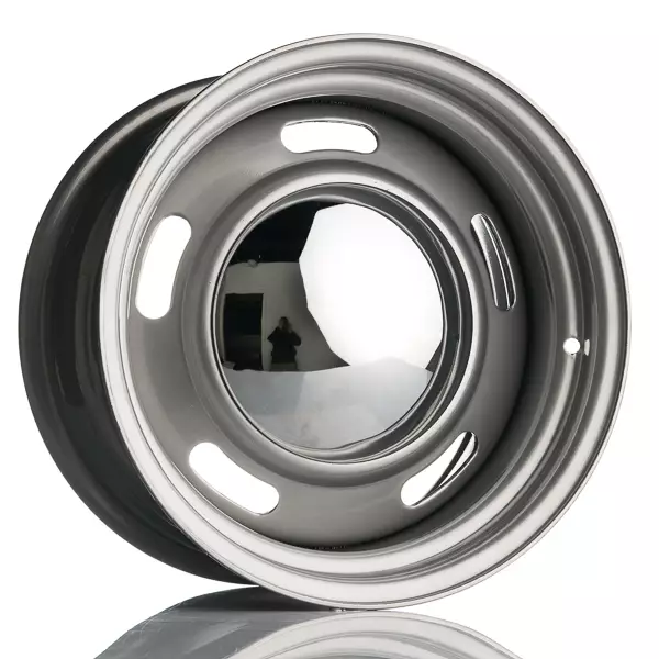 Jack Wheeler American Classic Rally Silver 8x15 Jako: 5x127 ET: 0 vanne - 15-tuumaiset - 3320 - 1
