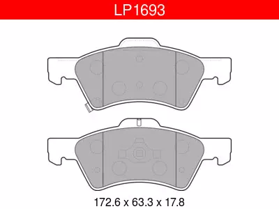 JARRUPALASARJA DELPHI ETU, CHRYSLER, DODGE, JEEP - Yleisosat ja tarvikkeet - 9420 - 1