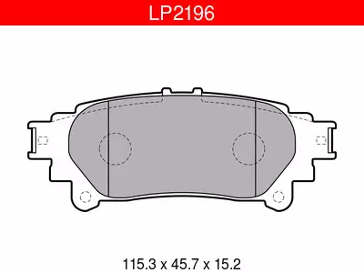 JARRUPALASARJA DELPHI TAKA, LEXUS TOYOTA - Yleisosat ja tarvikkeet - 8990 - 1