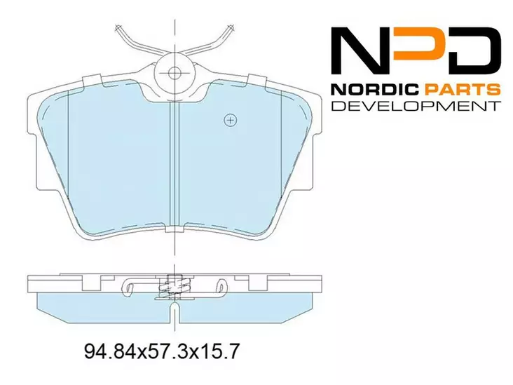 JARRUPALASARJA NPD TAKA, VW - Yleisosat ja tarvikkeet - 15130 - 1