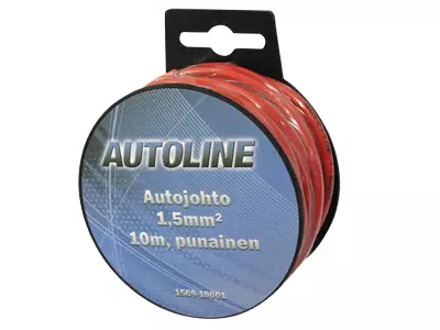 JOHTO 1,5MM2 PUNAINEN 10M - Yleisosat ja tarvikkeet - 53480 - 1