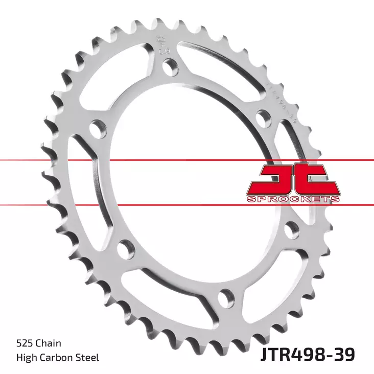 JT Takaratas JTR498.39 - Moottoripyörän Ketjut & rattaat - 99310 - 1