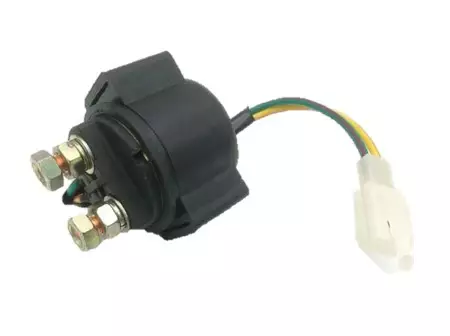 Käynnistysrele, Yleismalli, 12V, Kiina-skootterit 4-T - Mopon & Skootterin Käynnistysrele - 98820 - 1