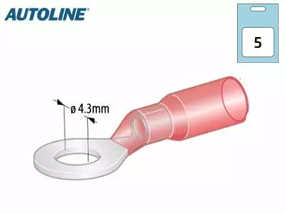 KUTISTELENKKI AUTOLINE PUN M4 5KPL - Yleisosat ja tarvikkeet - 52940 - 1
