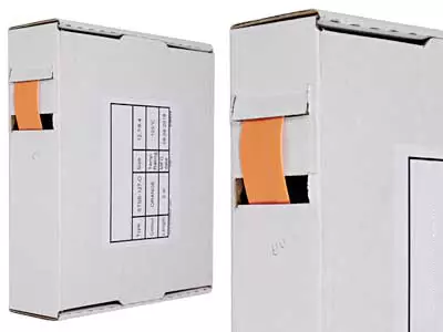 KUTISTESUKKAKELA, 5M, ORANSSI, 12,7/6,4, 125C, UL224 - Yleisosat ja tarvikkeet - 77060 - 1