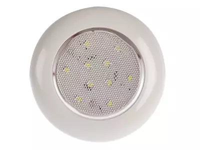 LED-SISÄVALO SLIM PRO 12/24V HALK. 75MM - Yleisosat ja tarvikkeet - 45980 - 1
