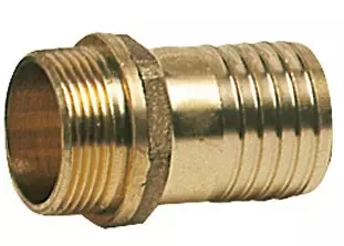 Letkuliitin uros 3/4" x 20mm (messinki) - Veneen Messinkiliittimet- & tulpat - 91830 - 1