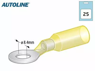 LIITINBLISTER KUTISTELENKKI (25KPL) KELT 8,4MM - Yleisosat ja tarvikkeet - 44550 - 1