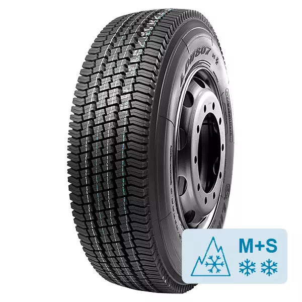 Linglong DW807 Kuorma-autoon TALVI 315/80-22.5 - Kuorma-auton renkaat - 2670 - 1