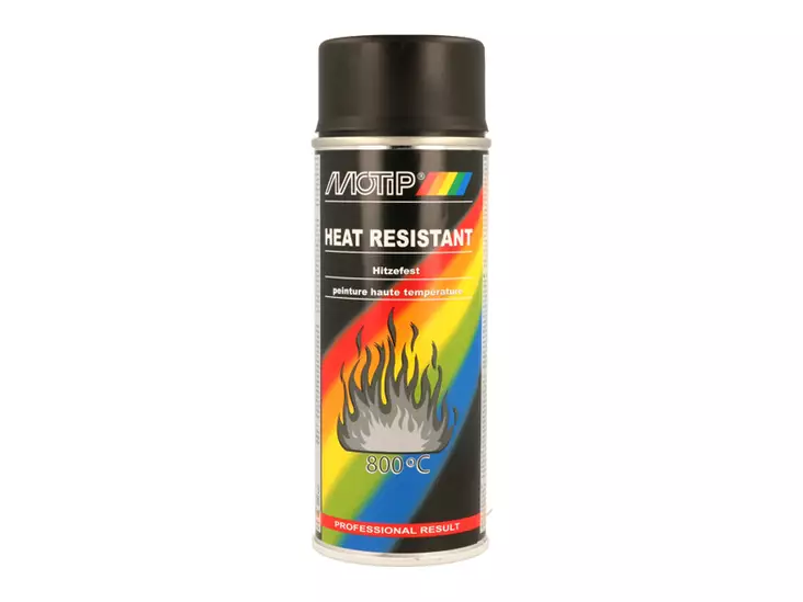 MOTIP MAALI MUSTA KUUMANKESTÄVÄ 400ML - Yleisosat ja tarvikkeet - 47320 - 1