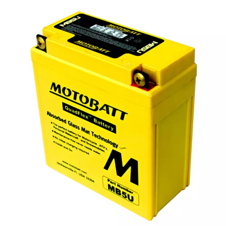Motobatt akku, MB5U - Yleisosat - Akut - 108790 - 1