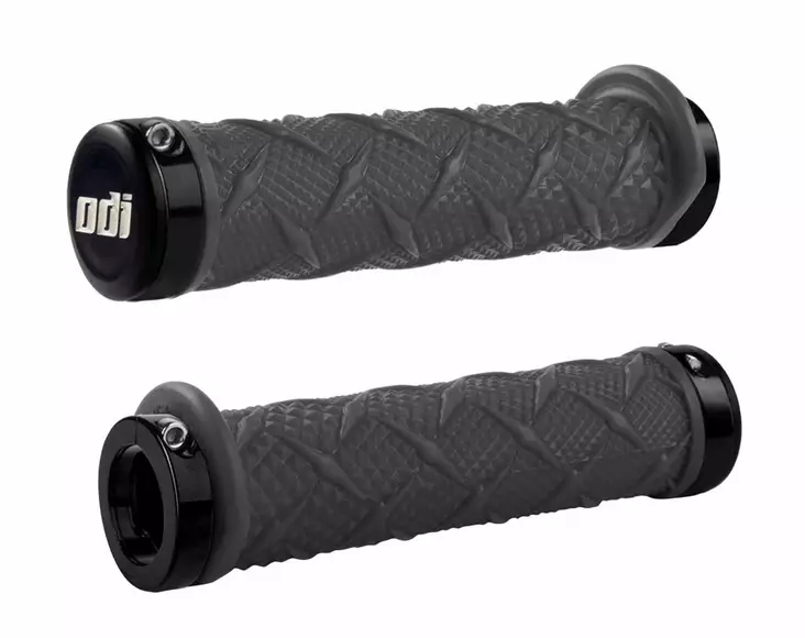 ODI ATV DUAL LOCK-ON GRIPS X-Treme Grip Graphite w/Black Clamps - Moottoripyörän Ohjaus & hallinta - 69530 - 1