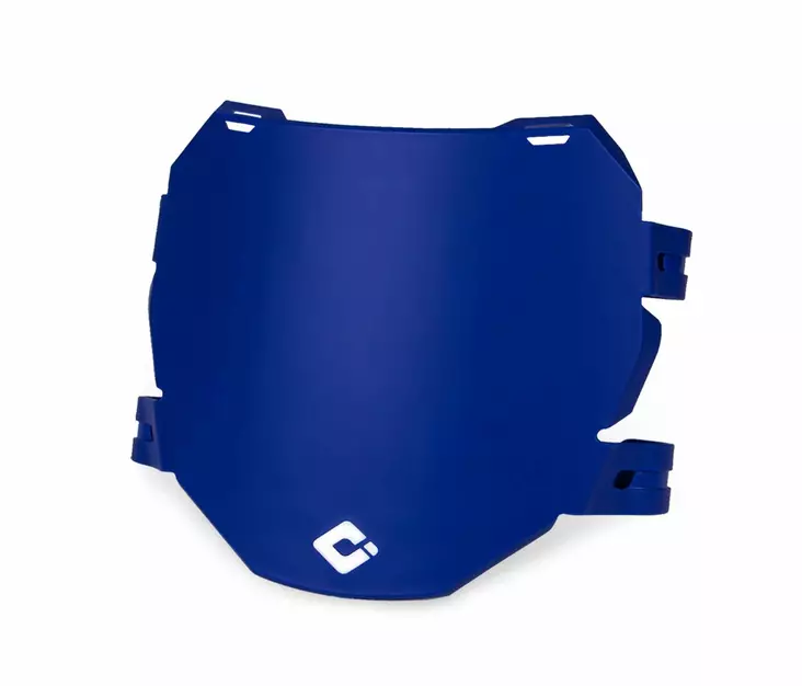 ODI DH E-MTB Number Plate for use with Triple-Crown Forks - Blue - Moottoripyörän Rekisterikilvet - 80660 - 1