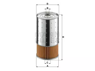 ÖLJYNSUODATIN MANN, MB - Yleisosat ja tarvikkeet - 64420 - 1