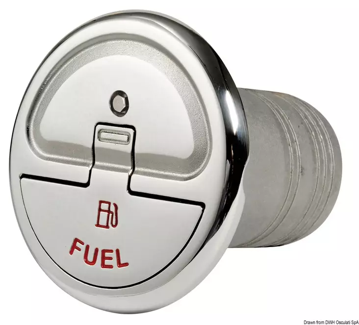Osculati kansiruuvike RST FUEL 50mm - Veneen Lukot - 68600 - 1
