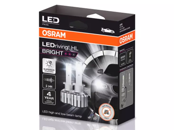 OSRAM # LEDRIVING® HL BRIGHT H1 P14.5S - Yleisosat ja tarvikkeet - 74060 - 1