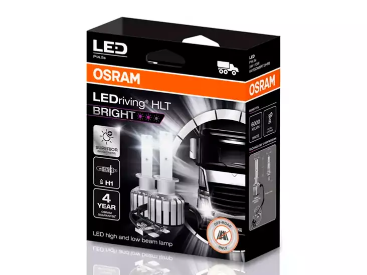 OSRAM LEDRIVING HLT BRIGHT H1 24V POLTTIMOPARI - Yleisosat ja tarvikkeet - 75010 - 1