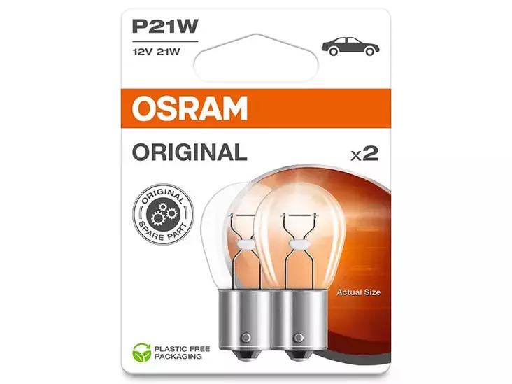 OSRAM ORIGINAL 12V P21W DOUBLE - Yleisosat ja tarvikkeet - 74330 - 1