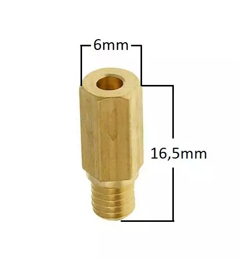 Pääsuutin, # 130 , Kuuskantti, Yhteensopiva: Keihin / Flat side - Moottoripyörän Kaasuttimet - 98400 - 1
