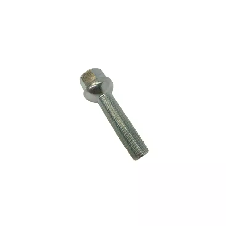Pallokanta aluvannepulttisarja 1,5mm nousu, 12mm, pituus 45mm, 20 kpl - Pultit ja mutterit - 115470 - 1