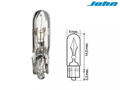 POLTTIMO 12V 2W W2X4,6D T5 - Yleisosat ja tarvikkeet - 9870 - 1