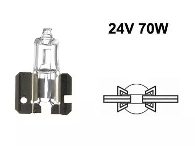 POLTTIMO PHILIPS H2 24V 70W - Yleisosat ja tarvikkeet - 67820 - 1