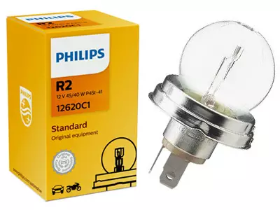 POLTTIMO PHILIPS R2 12V 45/40W P45T-41 - Yleisosat ja tarvikkeet - 75040 - 1