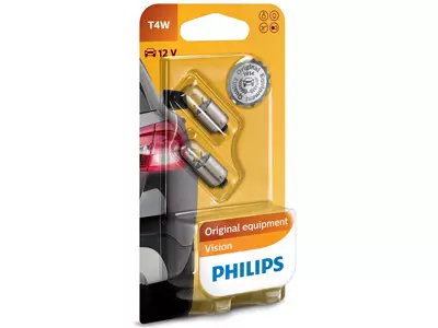 POLTTIMOPARI PHILIPS 12V 4W BA9S T4W BLISTER - Yleisosat ja tarvikkeet - 74350 - 1