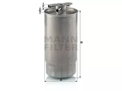 POLTTOAINESUODATIN MANN, BMW - Yleisosat ja tarvikkeet - 63760 - 1