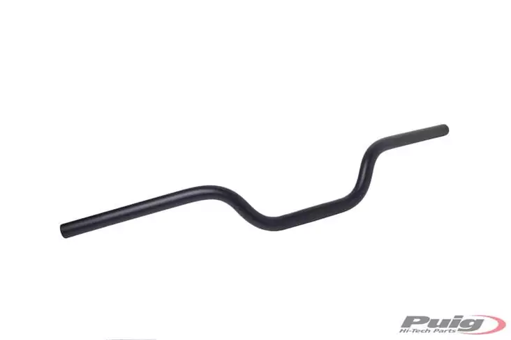 Puig Handlebar 22Mm/H= 46Mm C/Black - Moottoripyörän Ohjaustangot - 97680 - 1