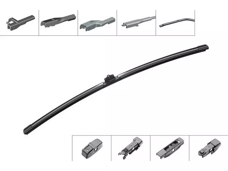 PYYHKIJÄNSULKA BOSCH AEROTWIN MULTI CLIP 57,5CM AP23U - Yleisosat ja tarvikkeet - 37840 - 1