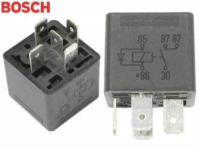 RELE 12V 30A 2X87 DIODILLA - Yleisosat ja tarvikkeet - 77250 - 1